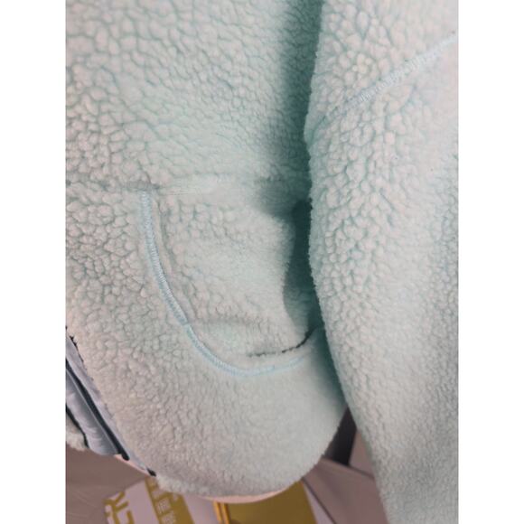 DSG Cozy Fleece‎ Full Zip Girls Large Sherpa Shoreside Blue - Picture 5 of 16